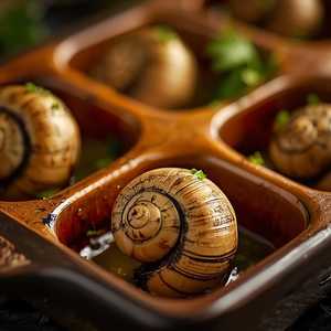 Escargots de Bourgogne, parsley, garlic butter