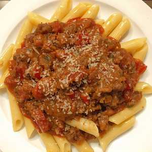 Pasta With Meat Sauce