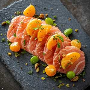 Hamachi Crudo