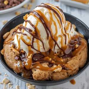 Chocolate Chip Cookie Sundae