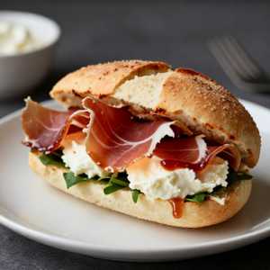 Panino Speck con Mascarpone e Cognac