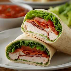 Turkey BLT Wrap