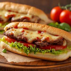 Pizza Steak Hoagie