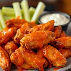 Buffalo Chicken Wings and Drums