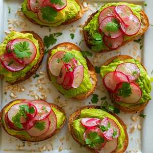 Tray Avocado Smash Toast