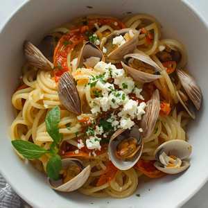 Mediterranean Linguine & Clam