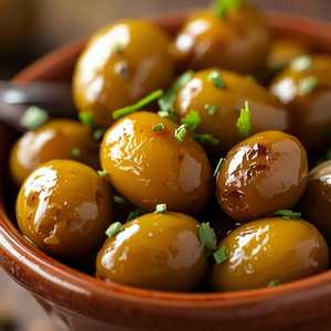 Warm Marinated Olives
