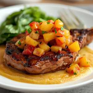 8oz Bone-In Pork Chop