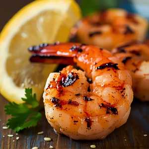 Skewer of Grilled Shrimp