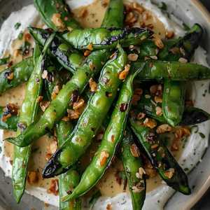 BLISTERED SUGAR SNAP PEAS