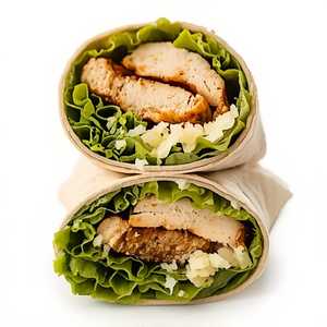 chicken caesar wrap