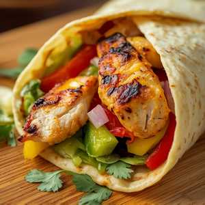 Chicken Kabob Lafa