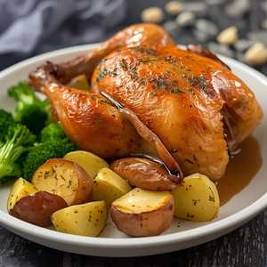 Roasted Cornish Game Hen