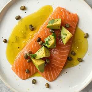 Salmon Crudo