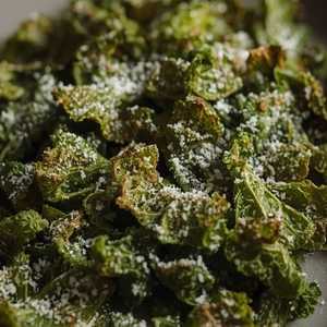 Crispy Parmesan Kale