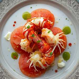 Spicy Lobster & Fennel Salad