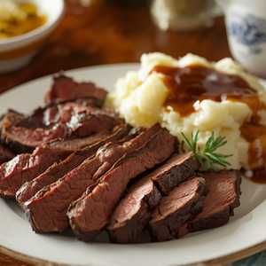 Sliced Roast Beef Lunch