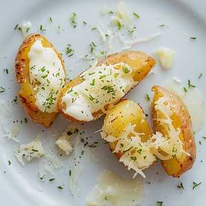 Smashed Fingerling Potatoes