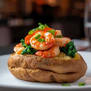 Seafood Saute Potato