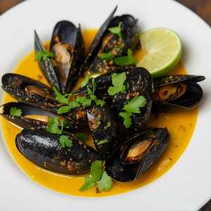 Thai Curry Mussels