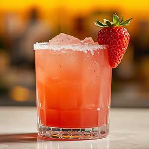 Strawberry Rhubarb Margarita