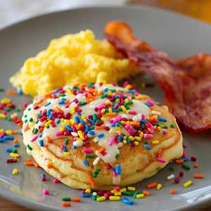 Jr. Cupcake Pancake Combo