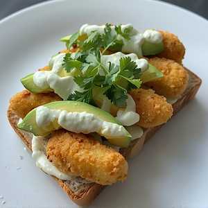 Iberian Croquetas Toast