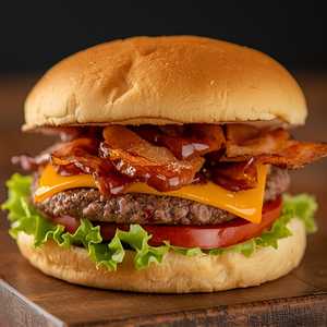 BBQ Bacon Cheddar Burger