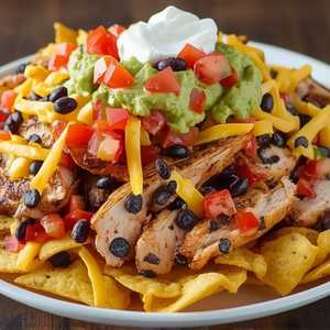 Chicken Nachos Supreme