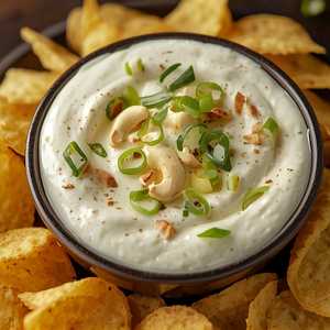 Cashew Sour Cream And Onion Dip