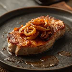 Chuleta De Puerco A La Plancha