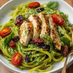 Fettuccine al Pesto