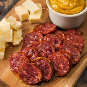 Sausage, Pretzel & Cheese