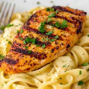 Blackened Chicken Alfredo