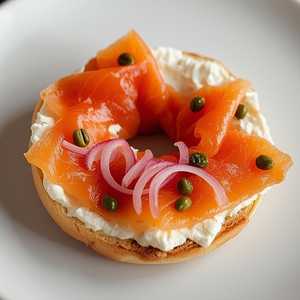 House-Cured King Salmon Lox*