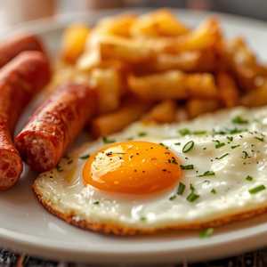 Sausage (Patties Or Links) & 2 Eggs