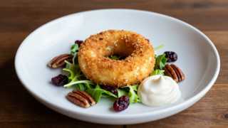 Fried Goat Cheese Salad