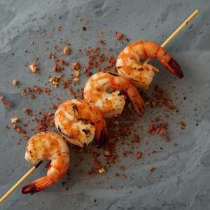 Skewer of Prawns
