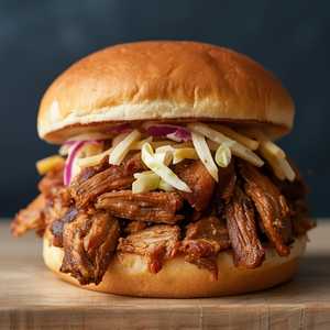 Heritage Breed Pulled Pork Sandwich