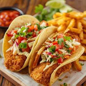 Beer Battered Cod Fish Tacos