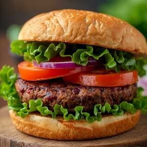 black bean burger