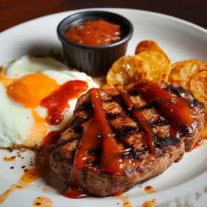 Asada And Eggs