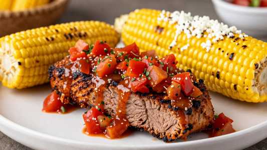 Grilled Chorizo Meatloaf