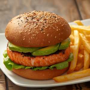Salmon Burger (Prix-Fixe Entree)