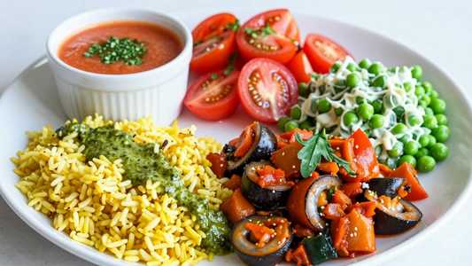 Summer Vegetable Plate
