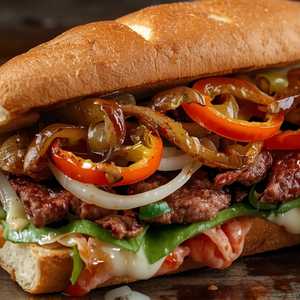 Steak or Chicken or Italian Sausage Hoagie