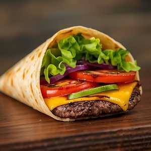 Blackened Cone-Nado Burger