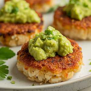 Crispy Rice With Avocado