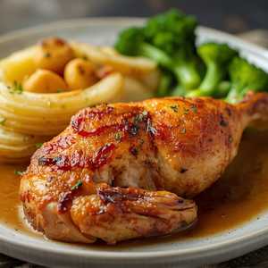 Crispy Skin Half Chicken