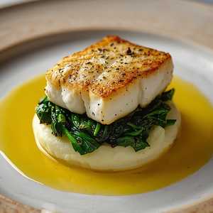 Jenny's Catch With Lobster Butter Sauce